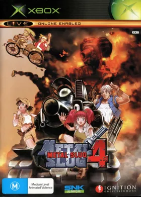 Metal Slug 4 (USA) box cover front